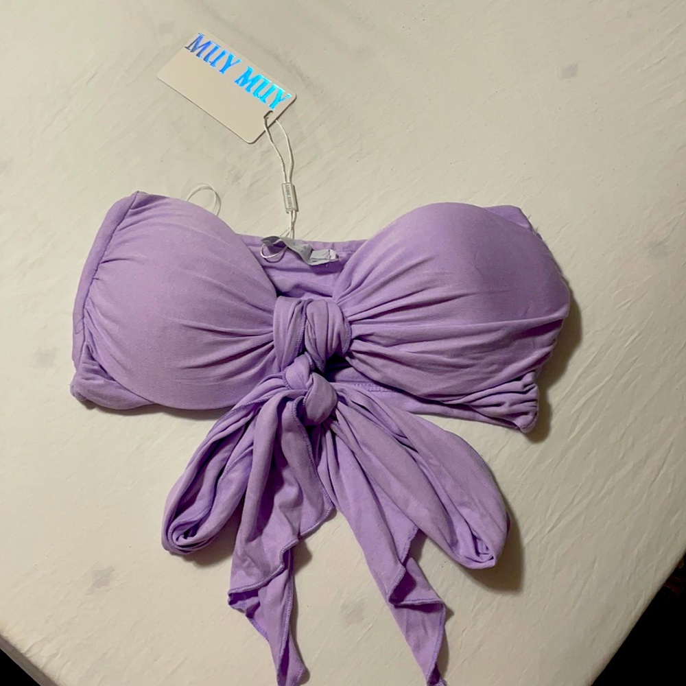 purple top size small